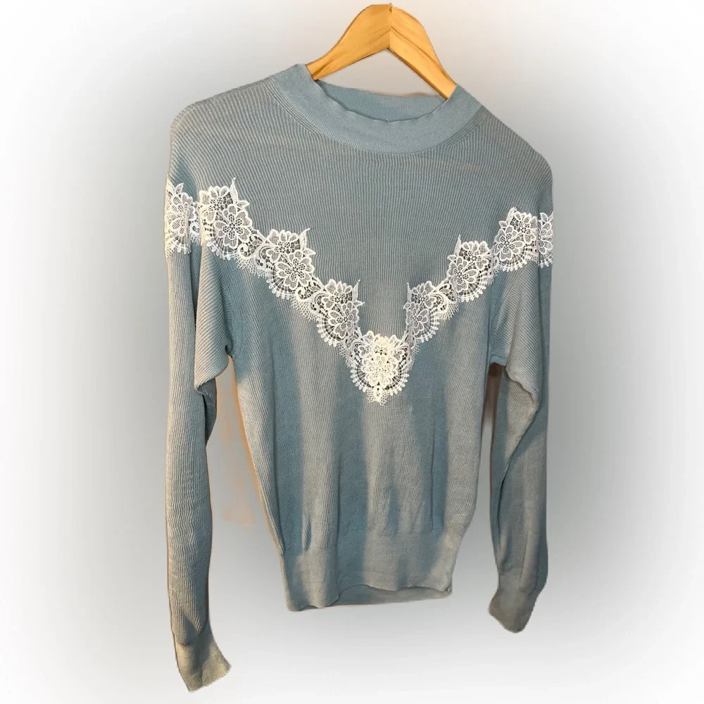 See by Chloé Knit with Lace Applications S - Picture 4 of 13